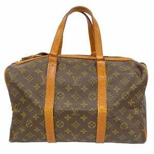 Louis Vuitton Monogram Sax Spool 35 Boston Bag M41626 Brown for Men and Women